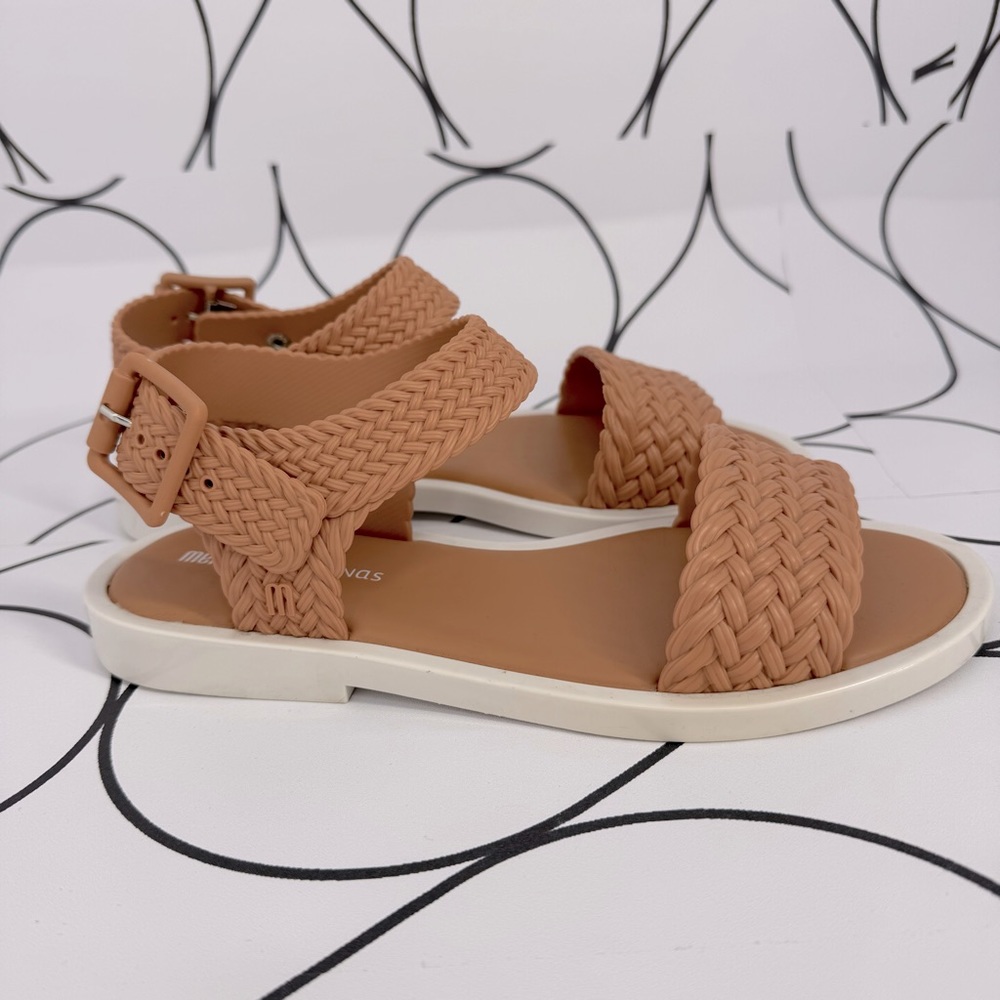 Melissa Salinas braided sandals